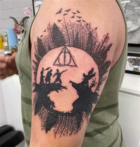 deathly hallows tattoos